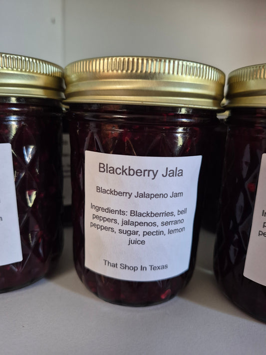 Blackberry Jala -  (Spicy Blackberry Jam)