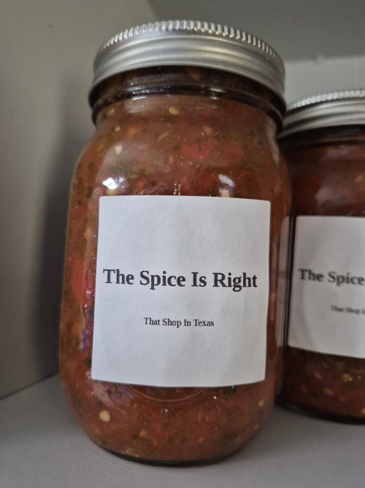 The Spice Is Right - Hot Salsa